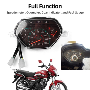 Ensemble de compteur de vitesse mécanique, odomètre et jauge de carburant pour tableau de bord de moto TBT110, vente en gros - Product Image 3