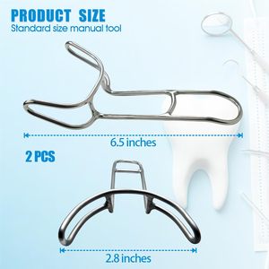 Retractor Bucal y Labial para Ortodoncia, Herramienta Intraoral para Abrir la Boca, para Exámenes Orales y Fotografía en Clínicas - Product Image 2
