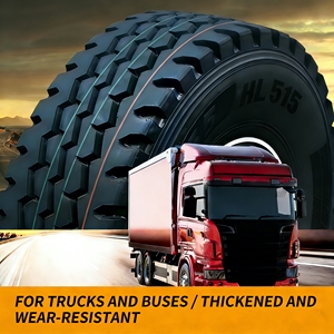 Pneumatici per camion pesanti HAOLU HL515 12R22.5-18PR nuovi, a tre tele, resistenti all'usura, profondità battistrada 17MM, all'ingrosso - Product Image 4