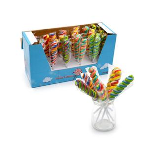 Sucettes rondes colorées en spirale torsadée, sucettes, <span class=keywords><strong>bonbons</strong></span>, vente chaude - Product Image 2