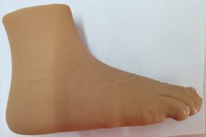 Penjualan Terbaik penutup kaki palsu silikon tahan aus mirip sepatu panjang penuh untuk orang penyandang cacat - Product Image 2