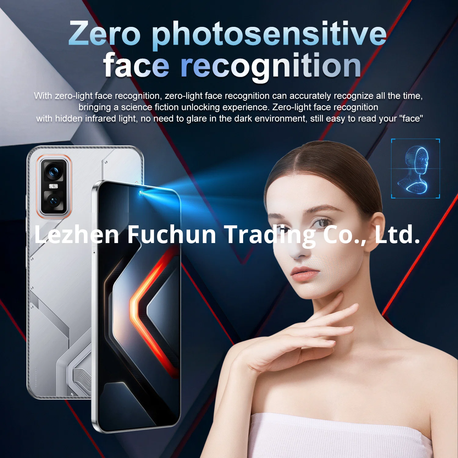 Slim Profile Android New GT30 Pro Smartphone 16G+1TB FHD 108MP