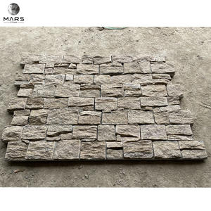 Carrelage d'extérieur et d'intérieur, foyer d'<span class=keywords><strong>angle</strong></span> en peau de tigre, <span class=keywords><strong>pierre</strong></span> de Culture jaune - Product Image 5