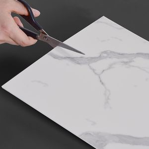 Azulejos de mármol de espuma 3D XPE modernos 60*30cm papel tapiz autoadhesivo grueso 2,5mm pegatina de suelo para dormitorio baño impermeable - Product Image 3