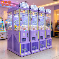 Máquina de garras mini de alto rendimiento para escritorio, ideal para negocios de vending, con diseño portátil de caja de premios y caja de efectivo segura.
