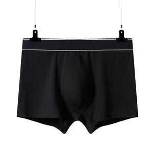 <span class=keywords><strong>Mutande</strong></span> da <span class=keywords><strong>uomo</strong></span> in cotone traspirante comode <span class=keywords><strong>bianche</strong></span> elastiche da <span class=keywords><strong>uomo</strong></span> alla moda Fitness elastico Boxer - Product Image 5