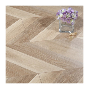 Revêtement de sol en stratifié à chevrons pour chambres à coucher, personnalisable et avec plusieurs méthodes de collage, imperméable et haute brillance - Product Image 1