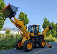 Chargeuse-pelleteuse HAIJU WZ40-30 Min. Entreaxe au sol 320 mm Débit de la pompe de travail 63 ml/r Débit du système : 140 L/min Bras de pelle télescopique en option