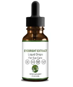 60ml eyebright herbal supplement oral liquid drop for eye care private label printing logo customization service