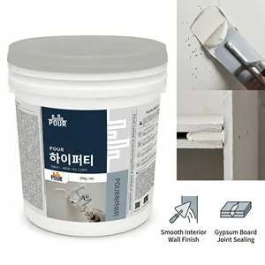 Fine Smooth Gypsum Levelling Putty Delicate Surface Filling Base Material for Interior Wall Polishing and Finishing Work - Product Image 6