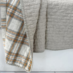 Trapunte da <span class=keywords><strong>letto</strong></span> a cinque stelle 100% copriletto morbido per la casa lavato in pietra di lino <span class=keywords><strong>francese</strong></span> naturale biologico - Product Image 1