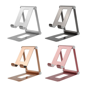 Soporte Metálico Plegable para Teléfono, Antideslizante, Ajustable, para Escritorio, para Smartphone, OEM, ODM, Venta al Por Mayor de Fábrica - Product Image 1