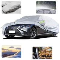 Vente en gros housse personnalisée étanche housse de voiture résistante aux UV protection durable contre la grêle auvents de voiture