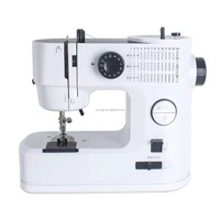 Machine à coudre électrique 41 points avec kit de 42 pièces pour la couture à domicile, nouvelle plateforme d'extension avec prise britannique pour débutants