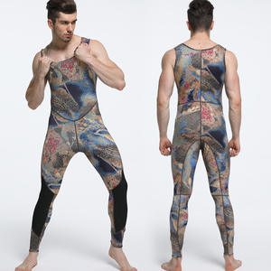 Combinaison de pêche de plongée deux pièces personnalisée 3mm 5mm combinaison de plongée pour hommes et femmes avec capuche et combinaison de pêche sous-marine sans fermeture éclair - Product Image 6