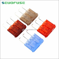 Littelfuse Original 32V Micro3 Mini fusible de hoja de automóvil para Ford Focus Mondeo JEEP 3A 5A 7.5A 10A 15A