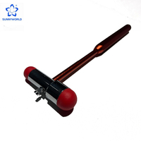 Dental Medical Diagnostic Hammer Class Instrument for Knee Palpatory Percussion Reflex Testing Manual Steel Hammer