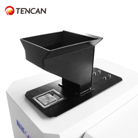 Concasseur à mâchoires électrique de laboratoire TENCAN avec moteur pour la préparation d'échantillons minéraux, équipement de réduction primaire pour roches, minerais et pierres