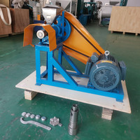 Mini machine extrudeuse de bâtonnets de maïs en forme de sept