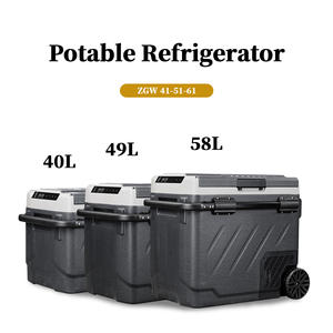 ZGW61 Alpicool Réfrigérateur pour Voiture DC Compresseur Camping Portable Réfrigérateur 12v Voiture Camion En Plein Air Voiture Réfrigérateur Congélateur Électrique - Product Image 4