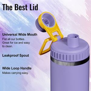 Garrafa Térmica de Aço Inoxidável de 12oz, Ecológica, Isolada a Vácuo, para Viagem, Mantém Bebidas Quentes por 12-24 Horas - Product Image 3