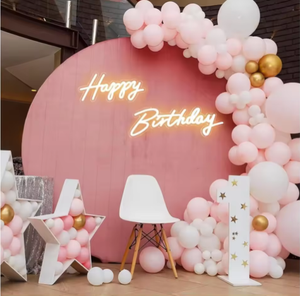 RGB ha condotto l'insegna al Neon da parete arte chiaro di luna rosa bianco effetti di luce rossa alimentati a batteria lettere al Neon per matrimoni di edifici aziendali - Product Image 4