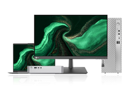 Moniteur QHD Lecoo XQ24q de 23,8 pouces, taux de rafraîchissement de 100 Hz, design à bordure ultra-fine sur 3 côtés, sans scintillement avec gradation CC