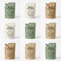 Pochettes souples autoportantes durables avec bec verseur, qualité alimentaire, étanches à l'humidité, pour vodka, eau minérale, bière, champagne et autres boissons, personnalisables