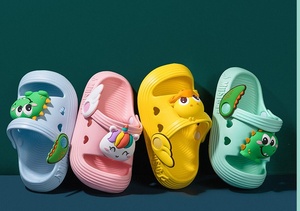 G.DUCK COOL 2024 Sandales d'été pour enfants, sandales plates pour bébés garçons et filles, sandales de jardin pour enfants, dessin animé - Product Image 3