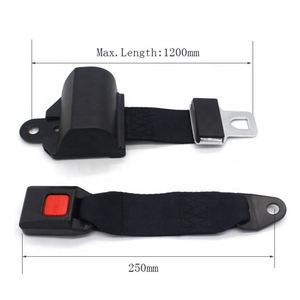 4 यात्री (2 + 2) जेगो, यामाहा, क्लब कार के लिए रिट्रेटेबल गोल्फ सीट बेल्ट किट बेल्ट किट - Product Image 5