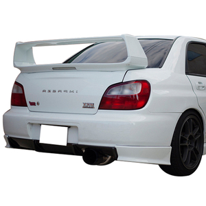 Alerón Trasero de Maletero Estilo Original STI de ABS sin Pintar de Alta Calidad con Tercera Luz de Freno para Subaru Impreza 2002-2007 WRX - Product Image 2