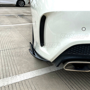 Rear Bumper Lip Diffuser Side Spoiler <b>Splitter</b> for Mercedes Benz CLA-Class C117 CLA180 200 CLA45 AMG 2013-2019 Body Kits - Product Image 6