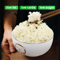 Ketoslim Mo China's First Ultra-low-carb Instant Rice Low Calorie Low GI Lose Weight Shirataki Rice Instant Konjac Dry Rice