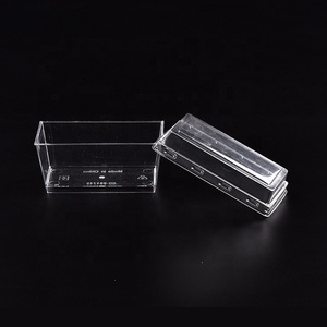 Hình Chữ Nhật Tùy Chỉnh 5.4Oz Nhựa Tráng Miệng Cup Container PS Sinh Thái Thân Thiện Rõ Ràng Cups Dùng Một Lần Pudding Cups - Product Image 3