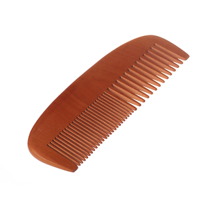 Peines de Madera Personalizados de Sándalo, Peral, Nogal y Bambú para Cabello y Barba con Logotipo - Product Image 5