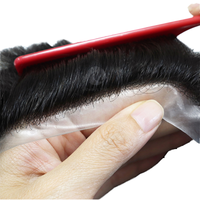 Nouveauté Perruques en cuir PU intégral Cheveux humains Remy Blond Longue Vague naturelle 613 Cheveux de corps Durable pour femmes