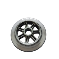 Roues de patin à roues alignées personnalisées de 125mm x 120mm 70mm pour enfants Roue à rouleaux Flash pour accessoires de scooter électrique pour enfants en plein air