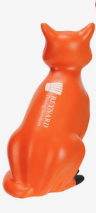 2025 toptan promosyon özel tilki şekli Pu stres topları/tilki stres rahatlatıcı/tilki stres oyuncak - Product Image 4