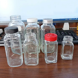 ขวดแก้วเก็บอาหารสุญญากาศ ปราศจากสาร BPA ขนาด 100 มล. และ 120 มล. บรรจุ 12 ชิ้น พร้อมฝาปิดโลหะ ป้ายกำกับแบบกำหนดเอง ปั๊มร้อนบนพื้นผิว สำหรับเก็บเครื่องปรุงรสและอาหาร - Product Image 3