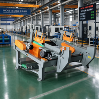 Scie à palettes HICAS SF6021, machine à scier le bois automatique à double tête, scie à coupe transversale haute précision pour l'optimisation du bois