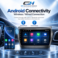 Adapté pour IX45 Santa Fe 2013-2017 Autoradio multimédia 9 pouces tactile sans fil Carplay Android Auto GPS WIFI Bluetooth DSP