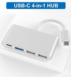 4in1 USB C To USB3.0 PD Charge Hub Type C Adapter Usb-c Hub Mouse Keyboard U Flash for Mobile Phone Tablet <strong>Laptop</strong> Game - Product Image 4