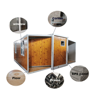 Hiện đại chất lượng cao di chuyển Tích hợp nhà Modular tòa nhà chung cư mở rộng <span class=keywords><strong>Container</strong></span> vận chuyển nhà không thấm nước văn phòng - Product Image 4