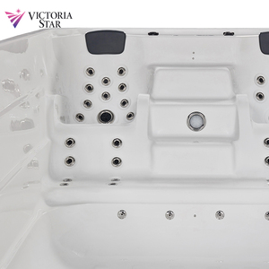 Bán Buôn Trên Mặt Đất Hồ Bơi Bơi Spa 6 Người Vườn Bồn Tắm Nước Nóng Bơi Spa Combo Ngoài Trời Vô Tận Hồ Bơi - Product Image 4