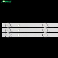 Lámpara LED de Barra JY-814 MS-L2141 V1 para TV E Mer Sun de 43 Pulgadas, Repuestos M43D SH-39B 4365 MC-39B 4510D G43DFHDS8-BF 824MM, 8 Bombillas 3V