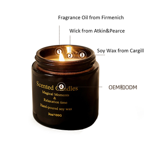 Soy Wax Aromatherapy <b>Candles</b> Gift <b>Set</b> Natural Scents Wedding Party Favors Home Decor Gifts - Product Image 3