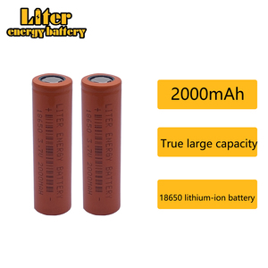 Cilindrische Lithium Batterij 3.7V <span class=keywords><strong>18650</strong></span> 2000Mah Oplaadbare Li-Ion Batterij - Product Image 5