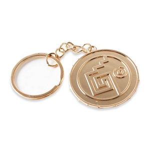 Bon marché, vente en gros, porte-clés métal 3D personnalisé en émail Porte-clés pièce souvenir avec logo personnalisé - Product Image 2