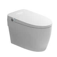 Accesorios de Baño Modernos de Lujo, Artículos Sanitarios, Asiento de Inodoro Inteligente Japonés de Cerámica Automático con Control Remoto y Calefacción
