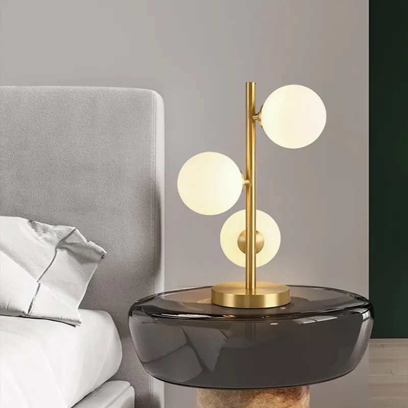 Modern kaliteli süslemeleri ev aydınlatma yatak odası tüm bakır oturma odası uygun aydınlatma asılı masa lambası